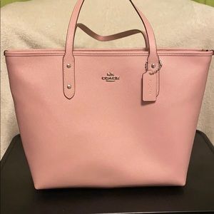 Coach Powder Pink tote